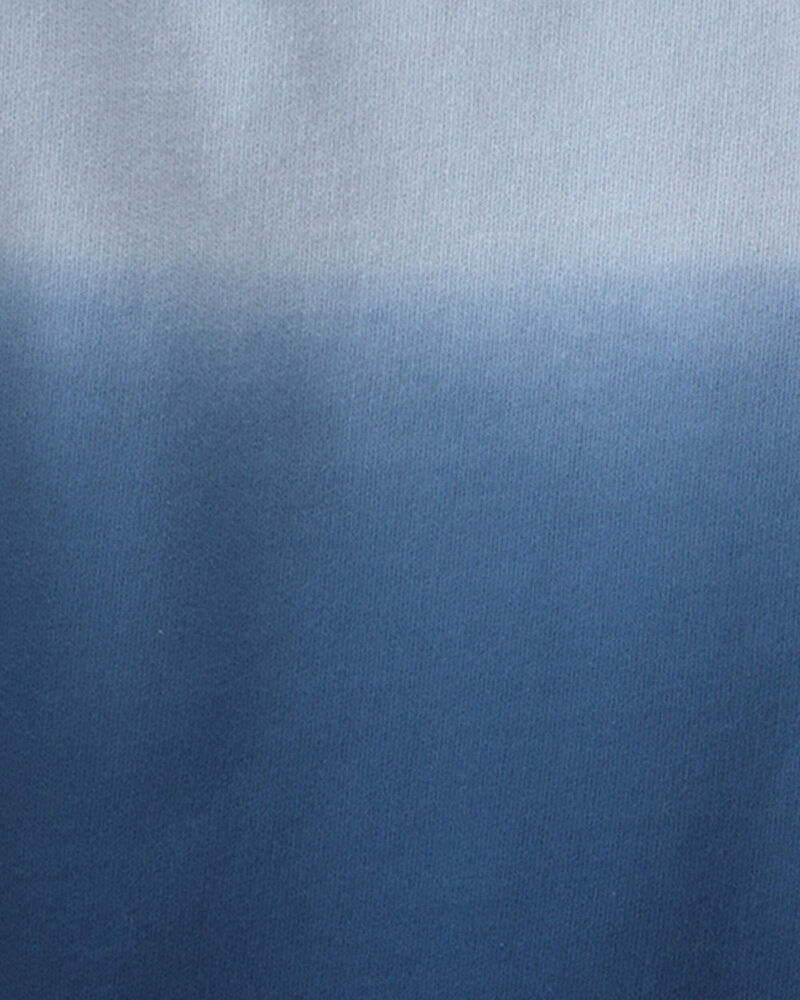 Tout-petit gar&ccedil;on - Chandail en jersey bouclette &agrave; effet ombr&eacute; - Bleu, image 2 sur 2 diapositives