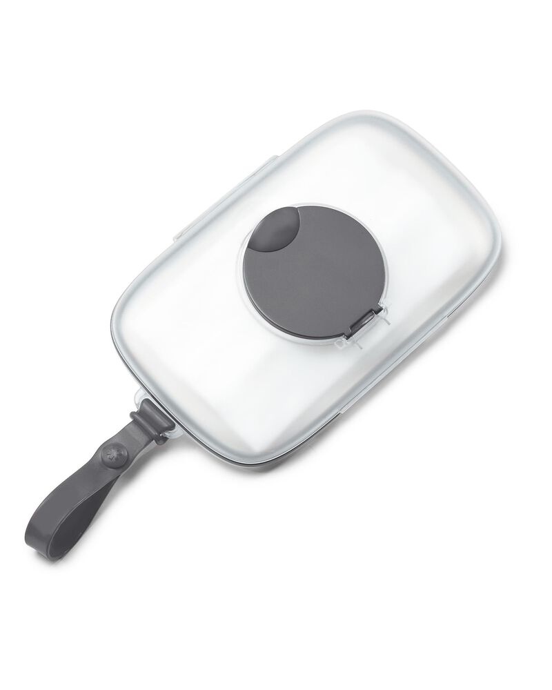 Grab & Go Snug Seal Wipes Case - Grey, image 1 of 6 slides