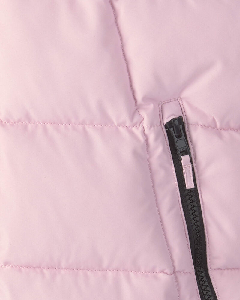 Girls  Bubble Urban Jacket- Pink, image 3 of 4 slides