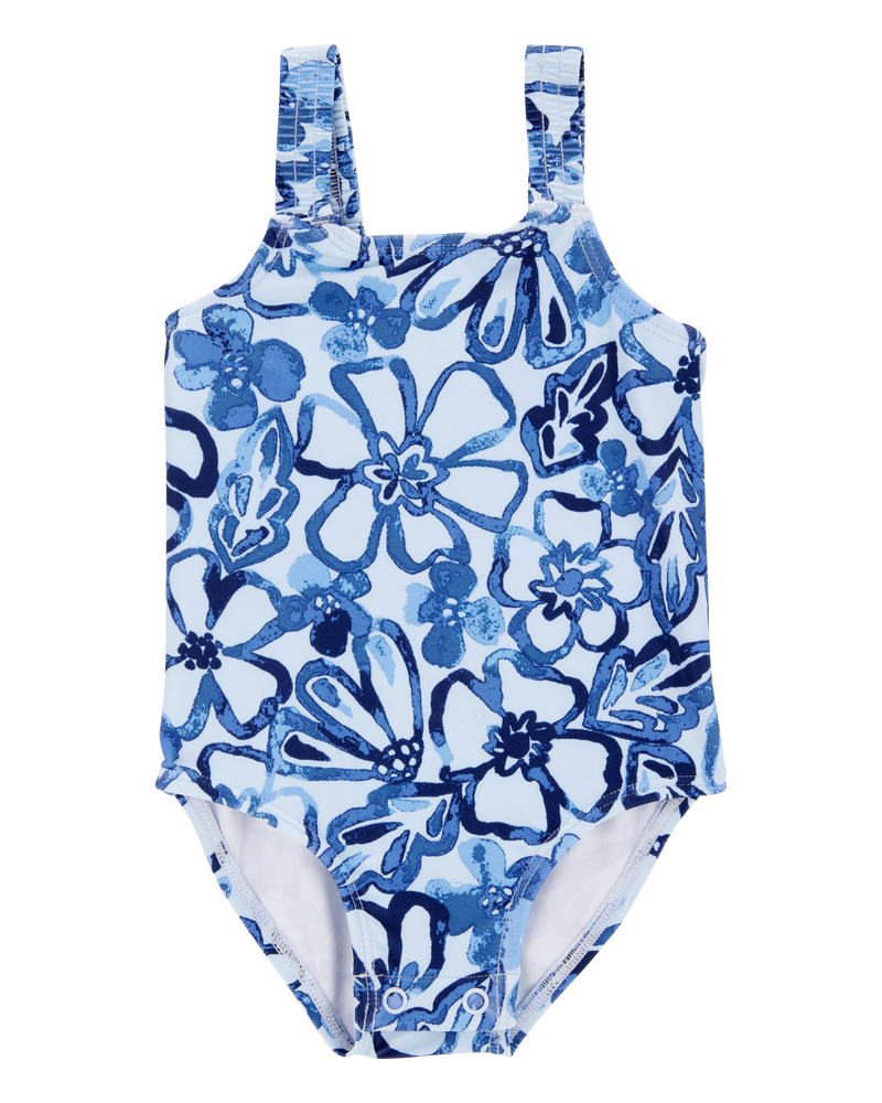 Bébé Maillot de bain 1 pièce à fleurs, image 1 sur 5 diapositives