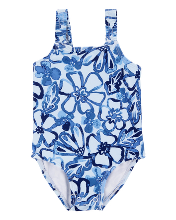 Baby 1-Piece Floral Swimsuit, 