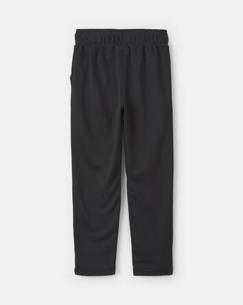 Boys French Terry Active Pants - Black, 