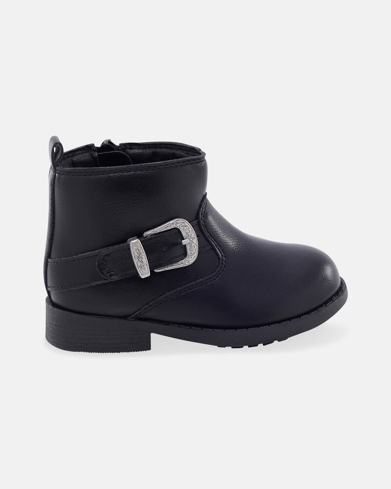 Tout-petit fille - Bottes de mode - Noires, image 2 sur 6 diapositives