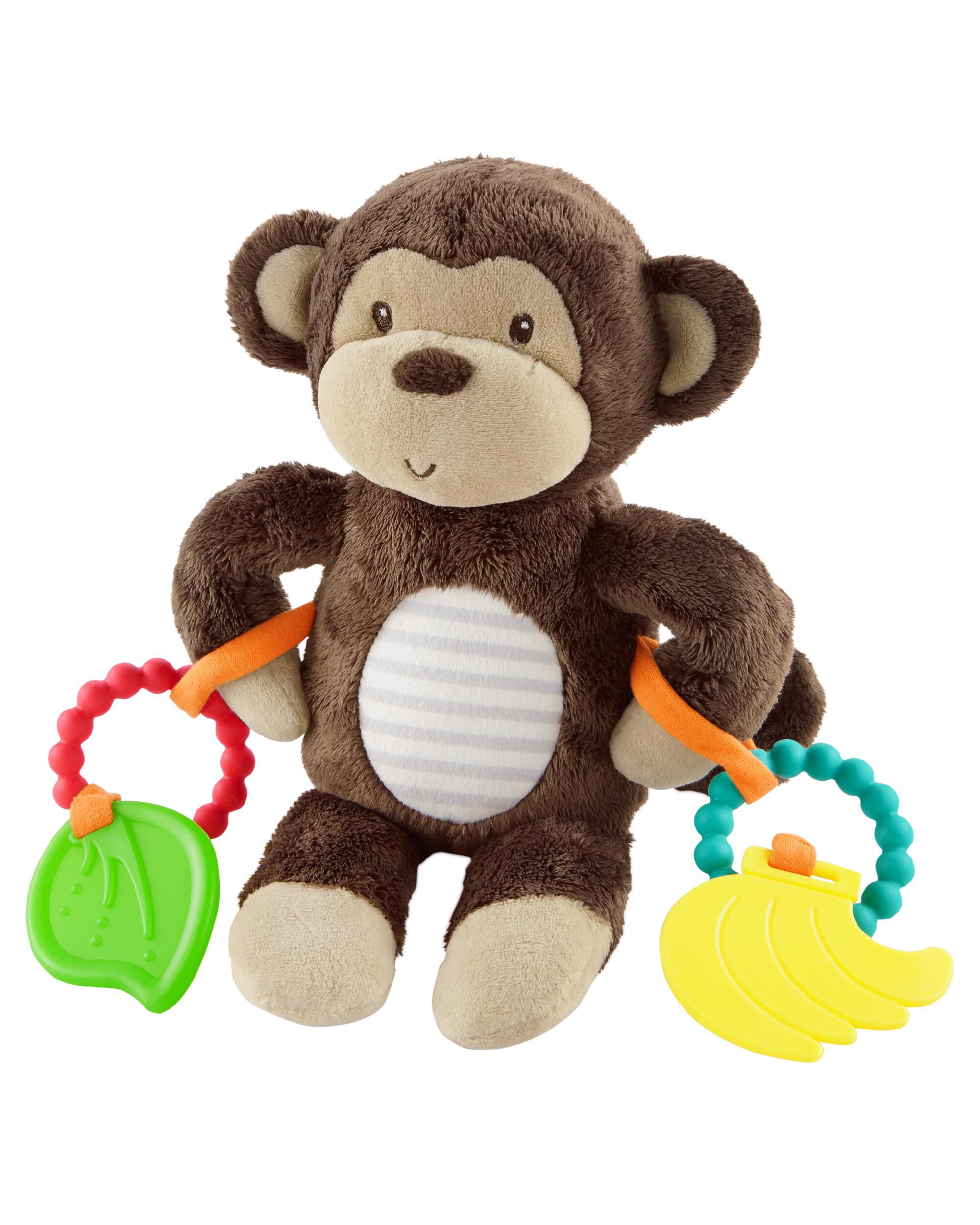 Multi Baby Monkey Activity Teething Toy Carter s Oshkosh Canada