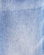 Enfant en bas &acirc;ge Jeans de coupe fuseau &agrave; d&eacute;lavage indigo vif, image 3 sur 3 diapositives