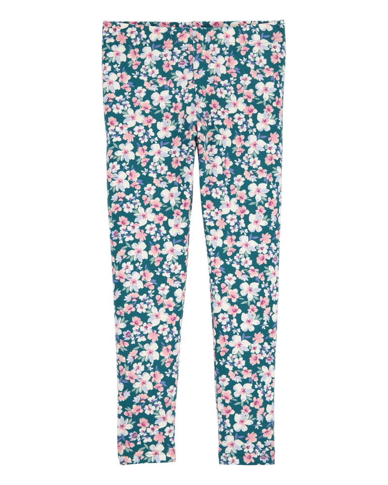Kids floral leggings deals