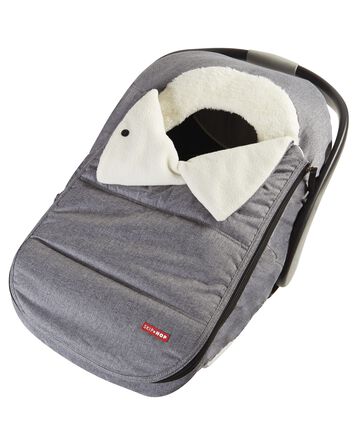 STROLL & GO Car Seat Cover - Heather Grey, 