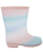 Toddler Rainbow Rain Boots, image 2 of 7 slides