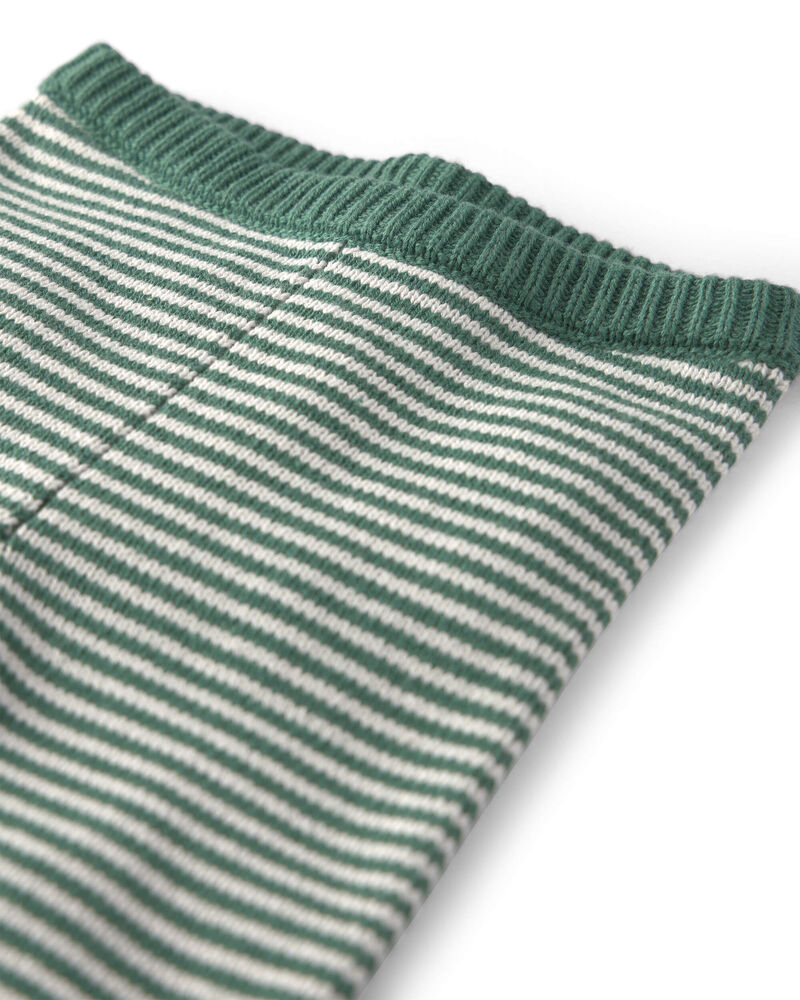Baby 2-Piece Organic Cotton Sweater Knit Top & Pant Set, image 4 of 4 slides