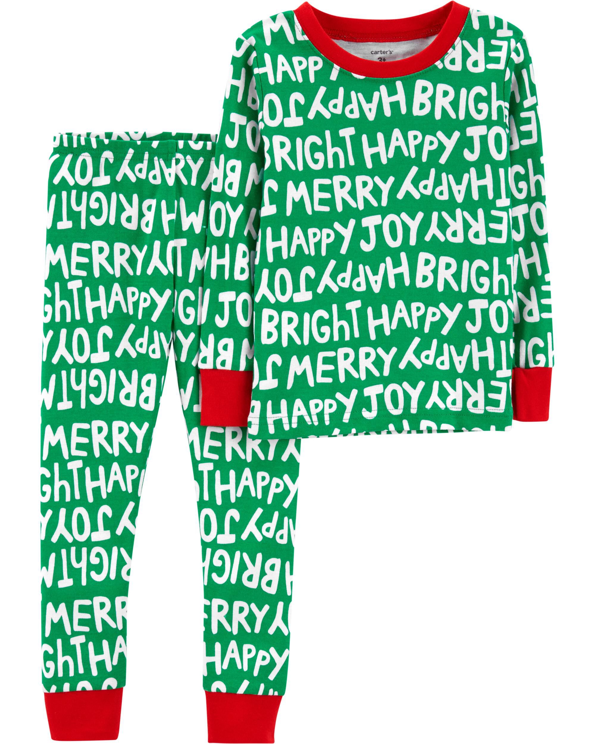 baby christmas pajamas carters