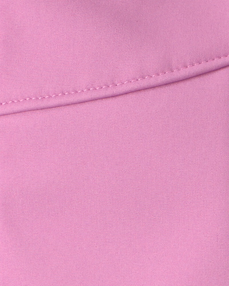 Toddler Girl Solid Rain Jacket with Water-Activated Print - Pink, image 4 of 4 slides