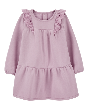 Toddler Long-Sleeve Fleece Dress, 