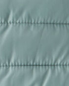 Baby Hooded Puffer Jacket - Green, image 4 of 4 slides