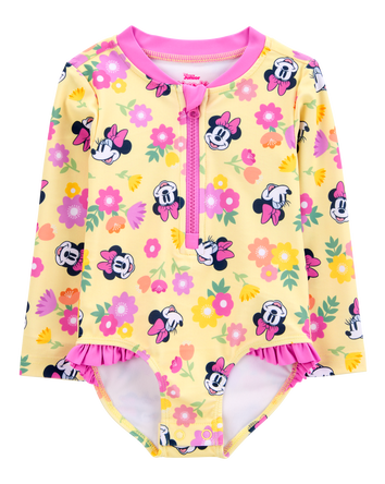 Baby Minnie Mouse 1-Piece Rashguard, 