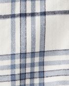 Baby Organic Cotton Cozy Flannel Button-Front Shirt, image 3 of 4 slides