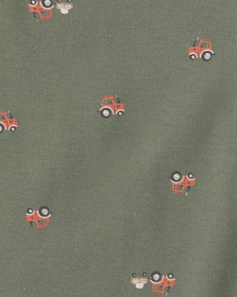 Baby Boy 4-Pack Farm Long-Sleeve Bodysuits, image 5 of 6 slides