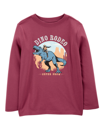 Kid Dinosaur Cotton Blend Tee , 