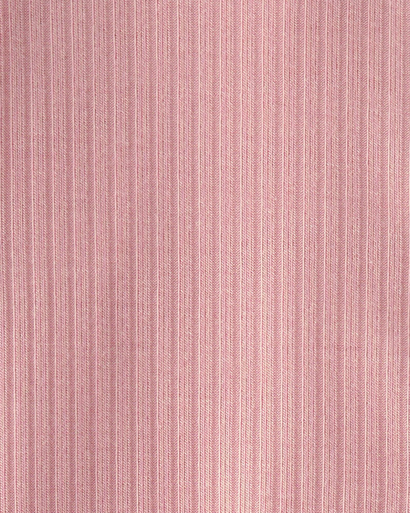 Baby Girl 2-Way Zip PurelySoft Sleeper - Pink, image 6 of 8 slides