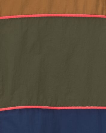 Gar&ccedil;ons - Blouson &agrave; fermeture &agrave; glissi&egrave;re aux couleurs contract&eacute;es, 