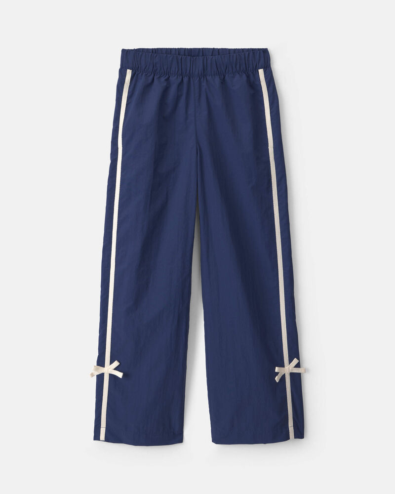 Girls Nylon Track Pants - Navy Blue, image 1 of 4 slides