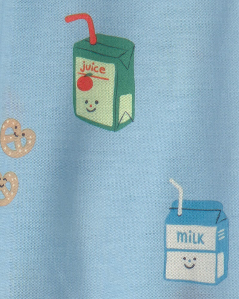 Tout-petit gar&ccedil;on - Pyjama 2 pi&egrave;ces manches courtes &agrave; motif bo&icirc;te de jus , image 3 sur 5 diapositives