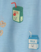 Tout-petit gar&ccedil;on - Pyjama 2 pi&egrave;ces manches courtes &agrave; motif bo&icirc;te de jus , image 3 sur 5 diapositives