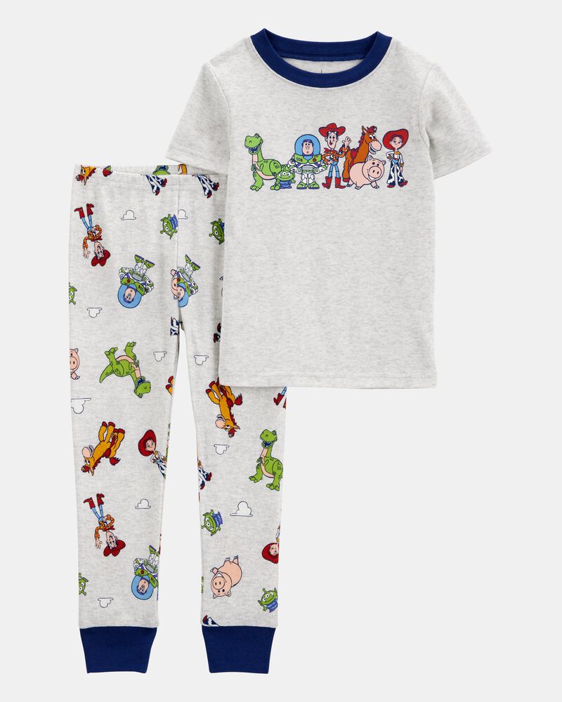Tout-petit gar&ccedil;on - Pyjama 2 pi&egrave;ces en coton ajust&eacute; imprim&eacute; Toy Story - Chin&eacute;, image 1 sur 2 diapositives