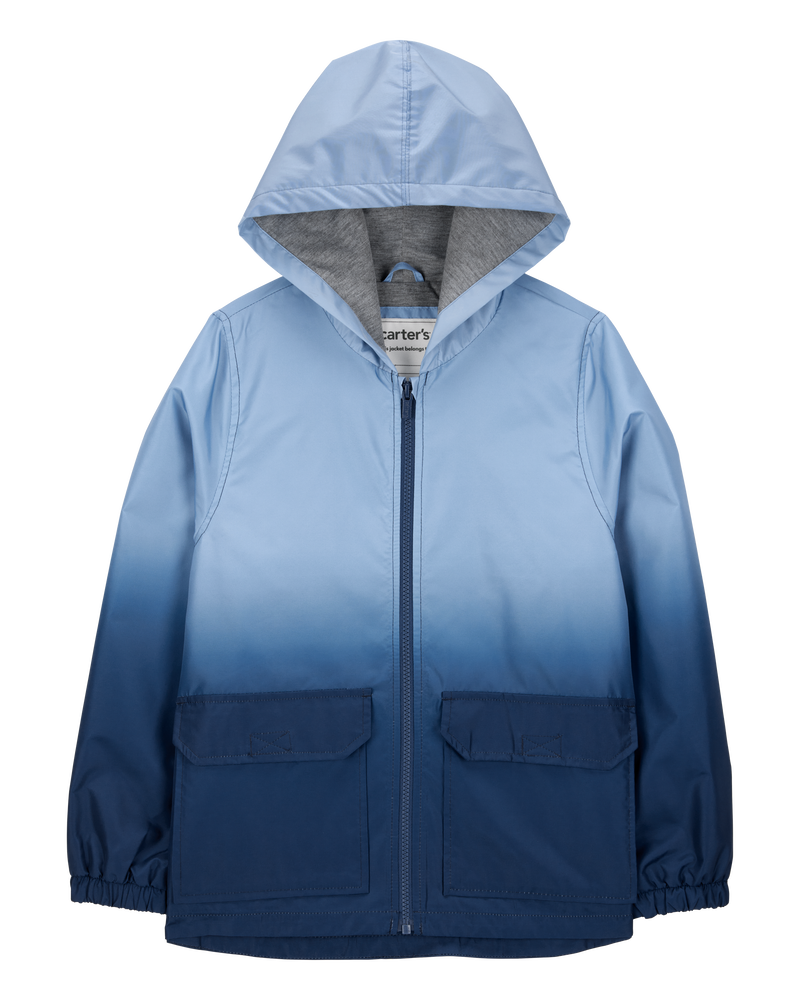 Kid Dip Dye Rain Jacket, image 1 of 3 slides