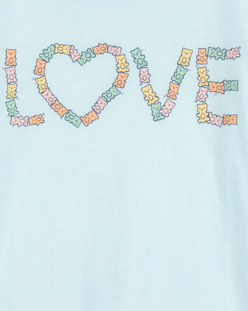 T-shirt à imprimé d’oursons en gélatine Gummy bear love, 