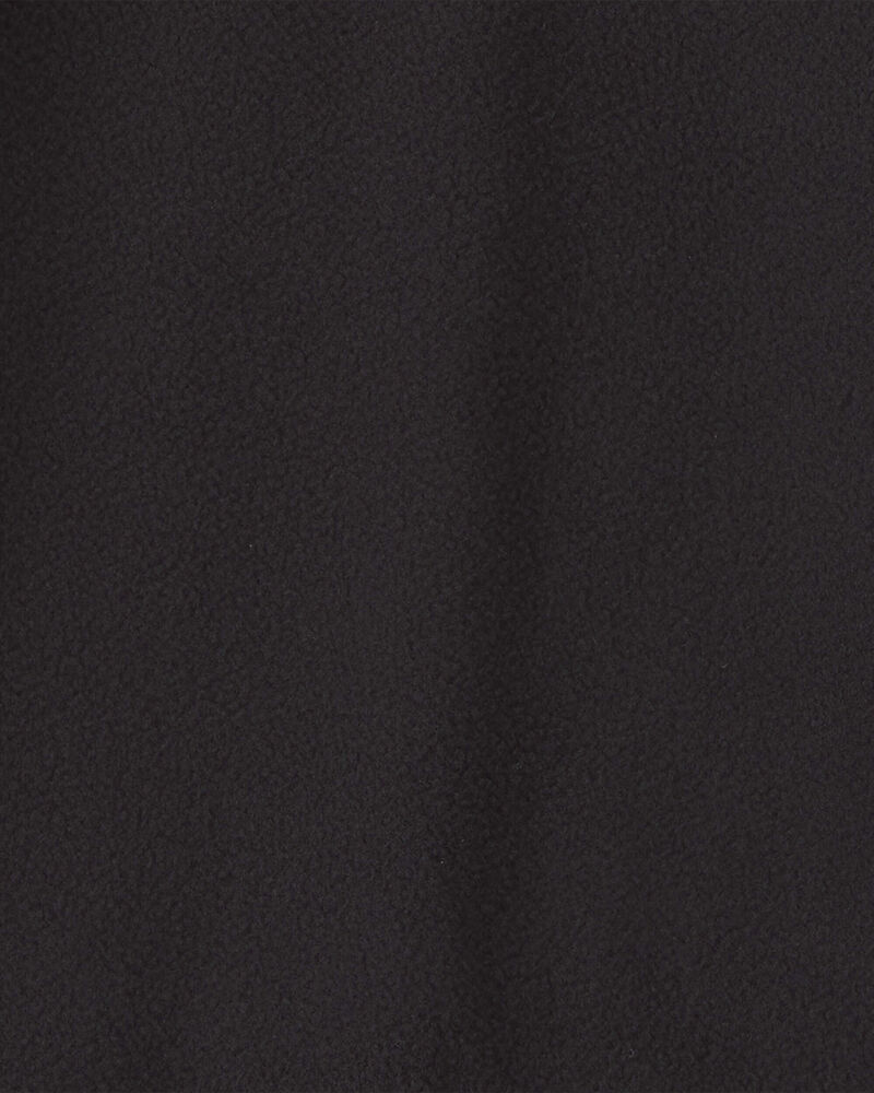 Toddler Boy Kombi Base Layer Fleece Crew Top - Black, image 2 of 2 slides