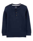 Toddler Long-Sleeve Henley Tee, image 1 of 3 slides