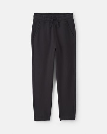 Boys Fleece Joggers - Black, 