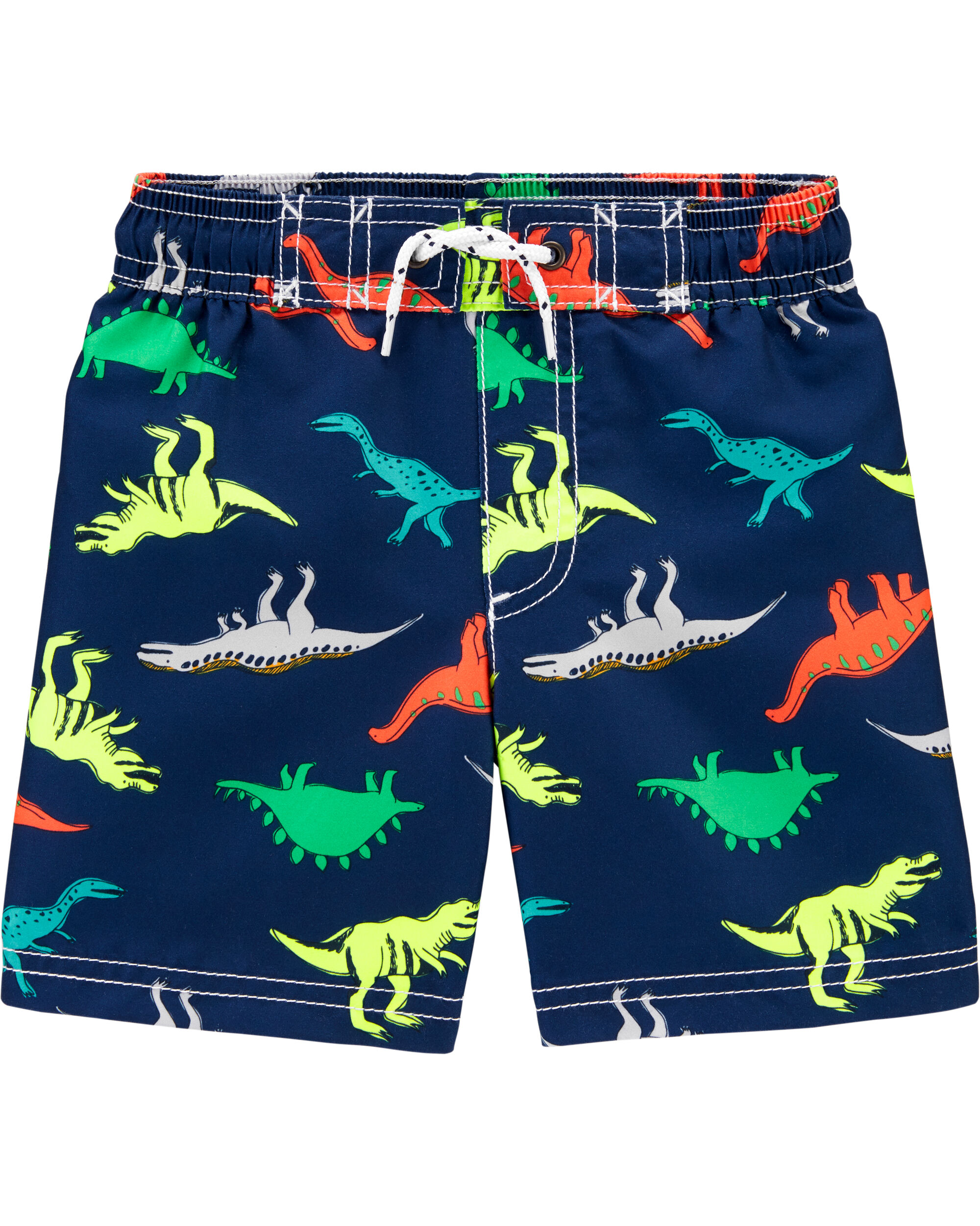 carter's dinosaur swim trunks