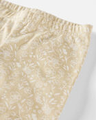 Baby Floral Print Organic Cotton 2-Piece Pyjamas, image 2 of 4 slides