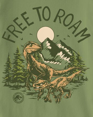 Toddler Jurassic Park Short-Sleeve Graphic Tee - Green, 