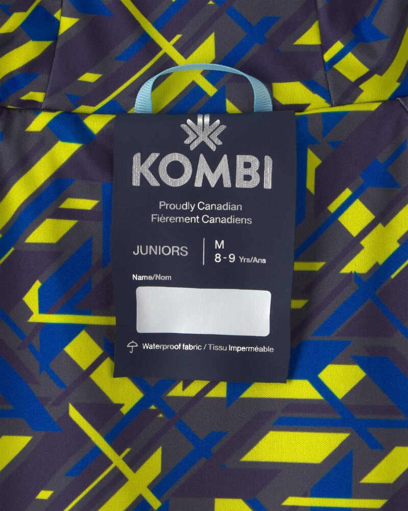 Kids Kombi London Rain Jacket - Navy Print, image 3 of 4 slides