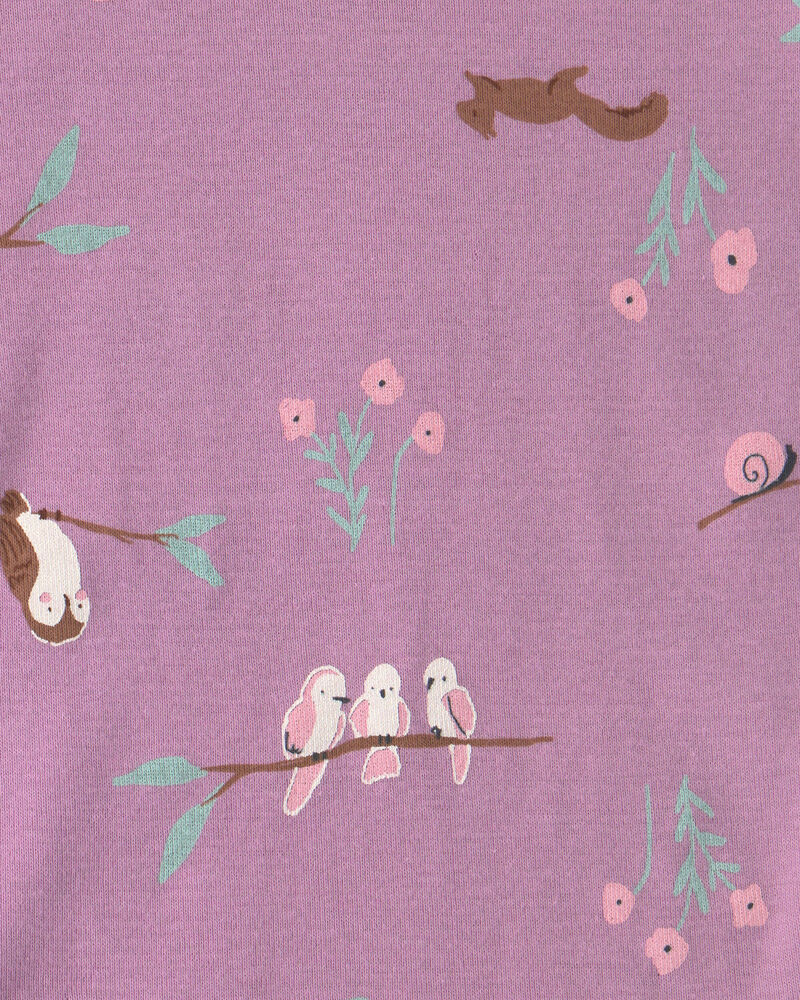 Baby Girl 5-Pack Floral Short-Sleeve Bodysuits, image 6 of 7 slides