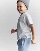Toddler Short-Sleeve Relaxed Graphic Tee - Heather Grey, image 1 of 6 slides