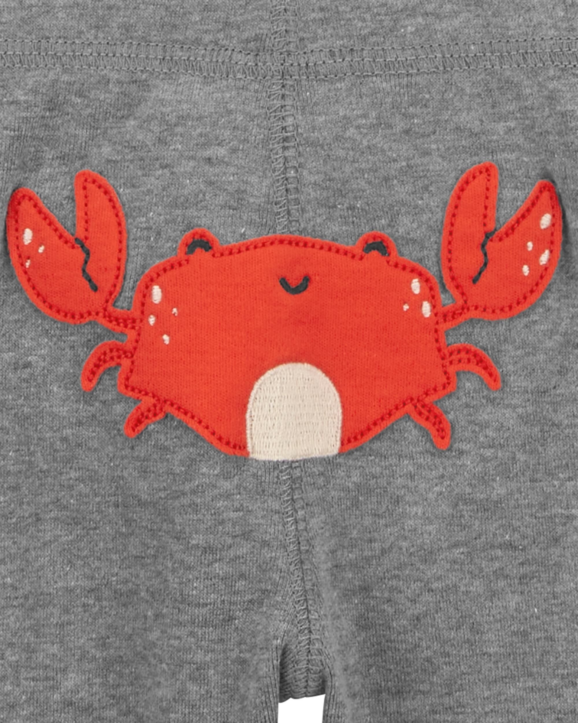 Grey Red 3 Piece Crab Little Character Set Carter s Oshkosh Canada