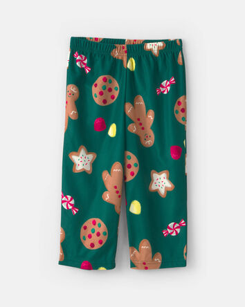 Tout-petit - Pyjama ample 2 pi&egrave;ces en molleton &agrave; motif pain d&rsquo;&eacute;pice de No&euml;l &ndash; Vert, 