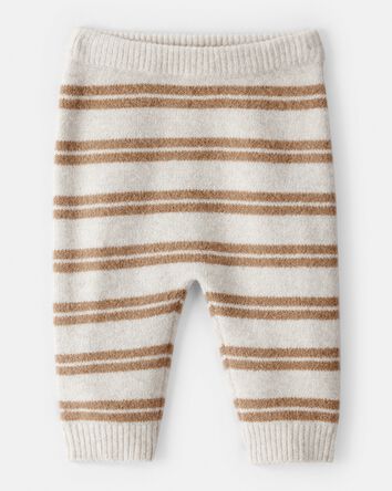 Bébé - Pantalon en tricot à rayures, 