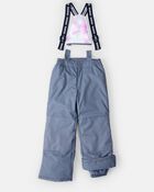 Girls 2-Piece Taslan Snowsuit Set - Pink, image 5 of 13 slides