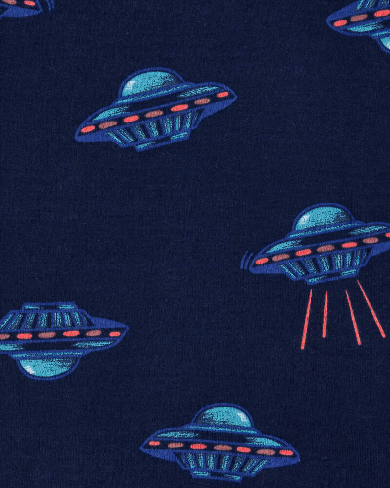 Boys 4-Piece Space 100% Snug Fit Cotton Pyjamas, image 3 of 4 slides