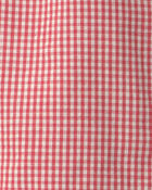Boys 2-Piece Gingham Set Made with Organic Cotton, image 4 of 7 slides