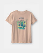 Gar&ccedil;ons - T-shirts &agrave; imprim&eacute; musical &laquo;Sound On&raquo; - Beige, image 1 sur 2 diapositives