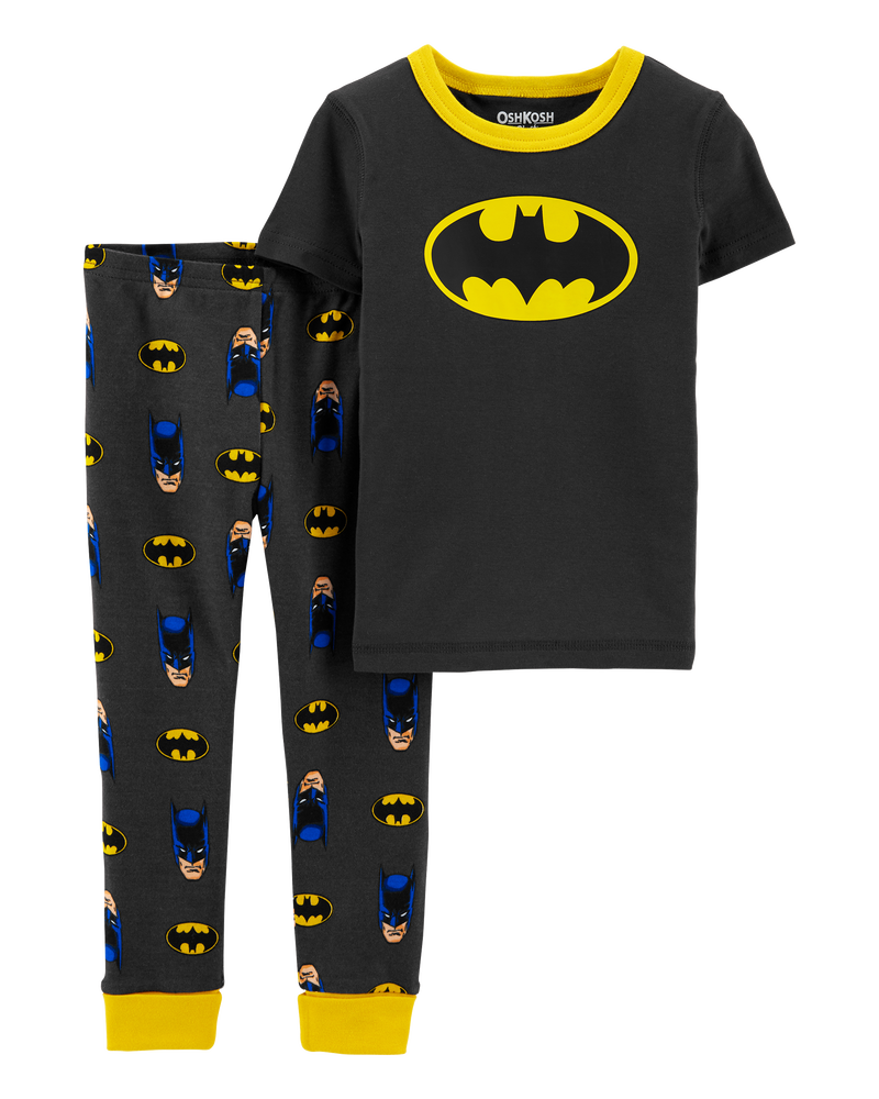 2-Piece Batman TM 100% Snug Fit Cotton Pyjamas, image 1 of 3 slides
