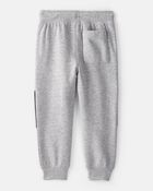 Toddler Boy Fleece Joggers - Grey, image 2 of 4 slides