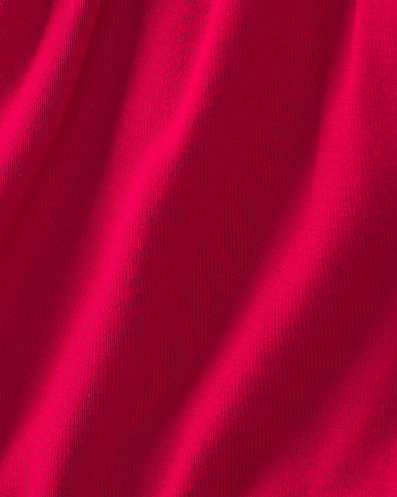B&eacute;b&eacute; fille - Robe cache-couche PurelySoft&trade; &agrave; manches longues &ndash; Rouge, image 3 sur 4 diapositives
