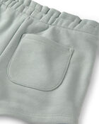 Toddler Girl French Terry Shorts Made with Organic Cotton, image 2 of 5 slides