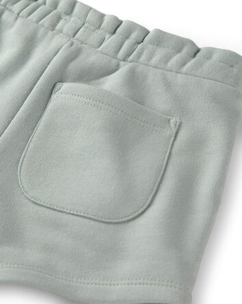 Tout-petit fille - Short en jersey bouclette fait avec du coton biologique, 